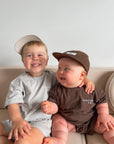 Tee and Shorts Set | Chocolate