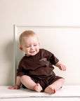 Tee and Shorts Set | Chocolate