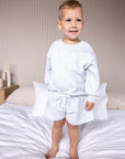 Crew Sweater and Shorts Set | Grey