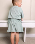 Tee and Shorts Set | Sage
