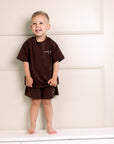 Tee and Shorts Set | Chocolate