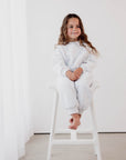 Fleece Tracksuit Set | Grey/Lilac