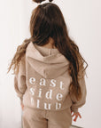 Club Fleece Tracksuit Set | Latte
