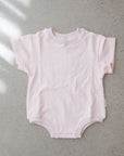 Club Short Sleeve Romper | Marshmallow