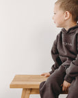 Club Fleece Tracksuit Set | Charcoal